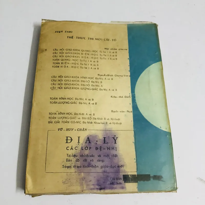 📚 CÂU HỎI GIÁO – KHOA ĐẠI SỐ TÚ TÀI PHẦN NHẤT BAN A 571038