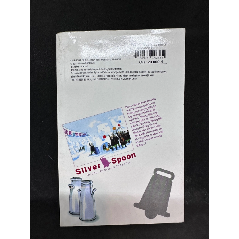 [Phiên Chợ Sách Cũ] Silver spoon Tập 8. 1503 410120
