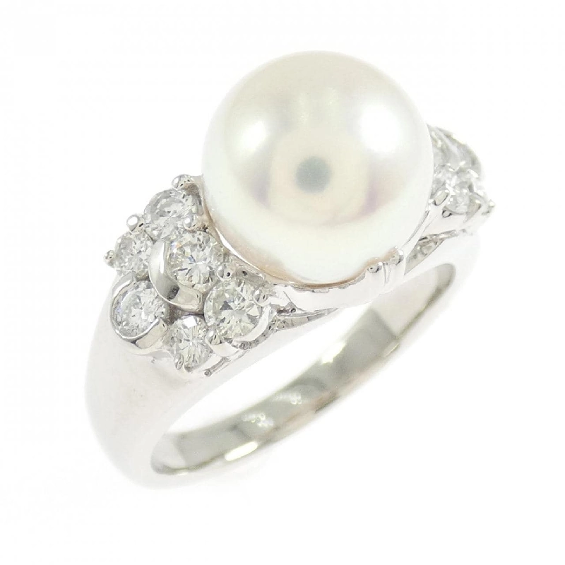 Nhẫn ngọc trai Akoya PT900 9.1mm - Hàng hiệu Authentic 855438