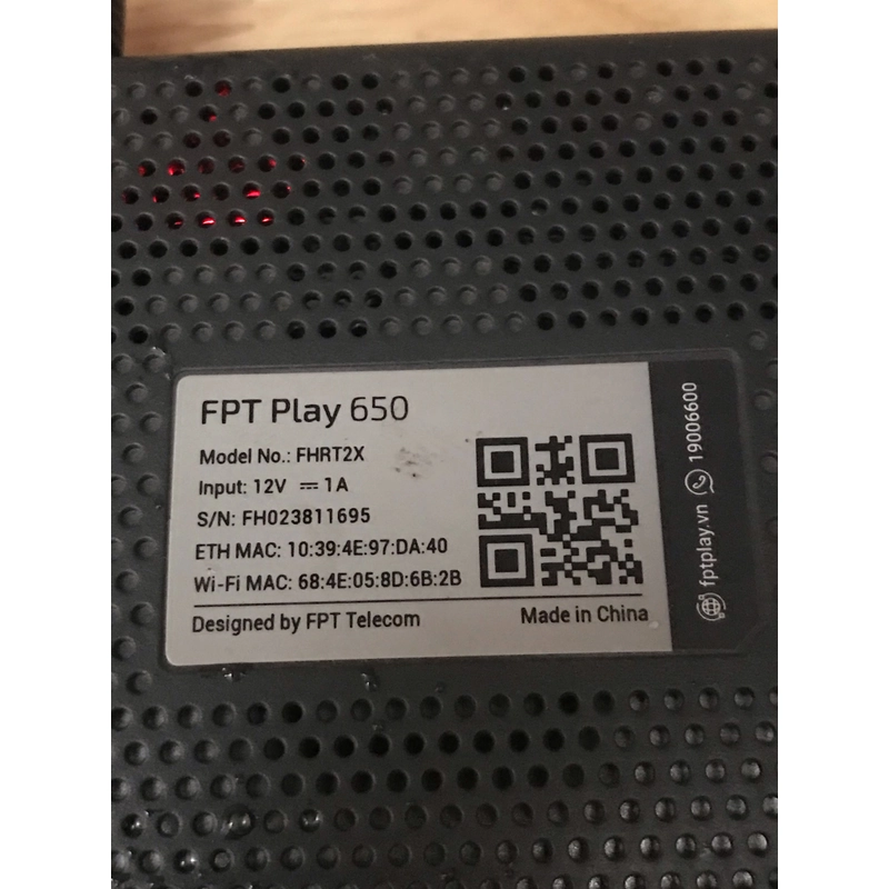 Đầu thu fpt 650 bị phong ấn ko khiển 518878