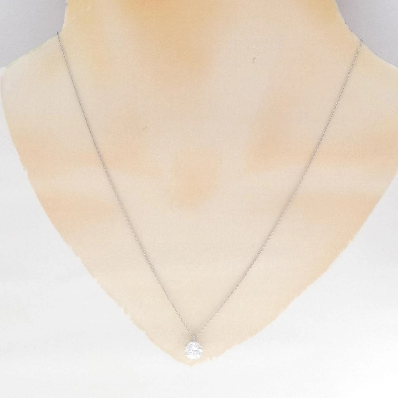 Dây chuyền kim cương Solitaire PT900/PT850 1.037CT F I1 Tốt - Hàng hiệu Chính hãng 874001