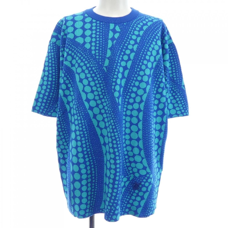 Louis Vuitton LOUIS VUITTON LV×YK Áo len cổ tròn toàn bộ hình bí ngô HON38WJL4 Yayoi Kusama - Hàng hiệu Chính hãng 893181