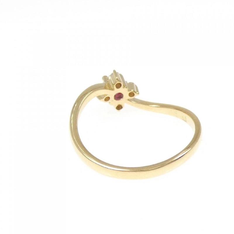 Nhẫn Ruby K18YG - Hàng hiệu Chính hãng 853365