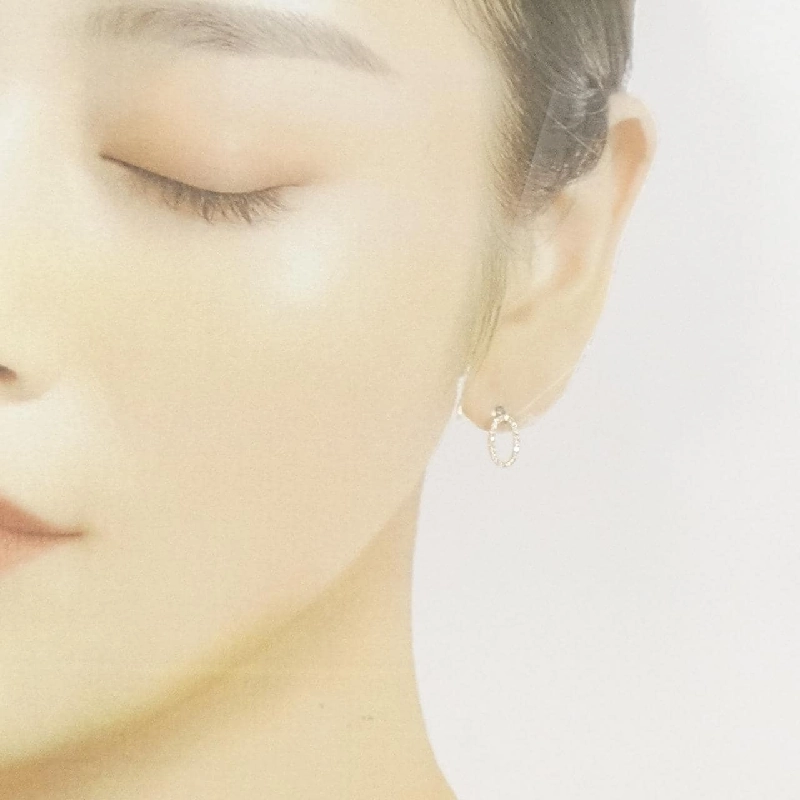 K18YG Bông tai kim cương 0.20CT - Hàng hiệu Chính hãng 871404