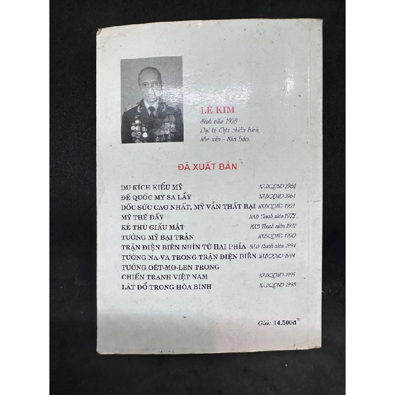 Lật đổ trong Hòa Bình 1994 Lê Kim. New 70% SBM1407 450711