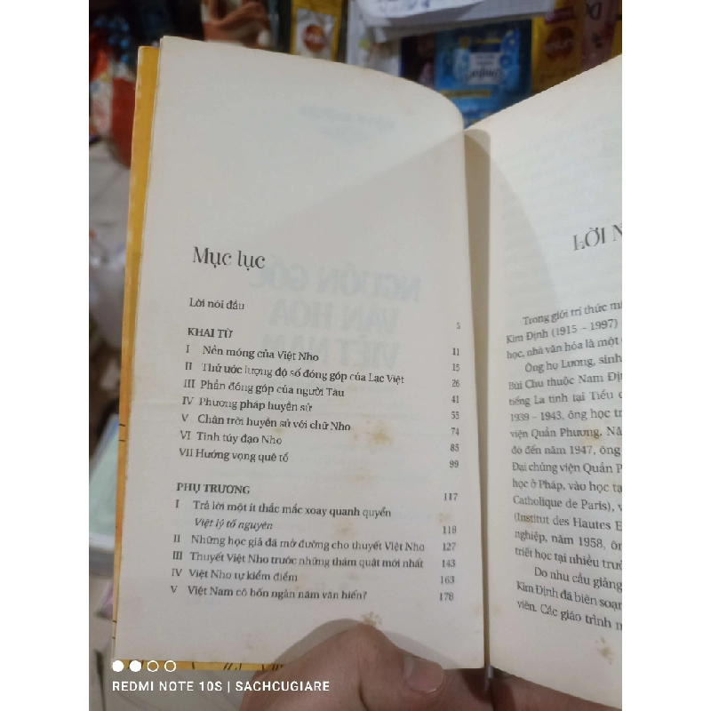 Nguồn gốc văn hoá Việt Nam - Kim Định 2017 mới 80% ố Lịch sử Việt Nam HCM2702 930273