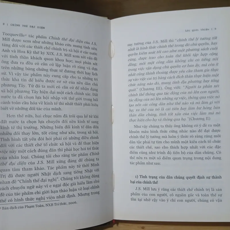 Chính Thể Đại Diện - John Stuart Mill 1006452