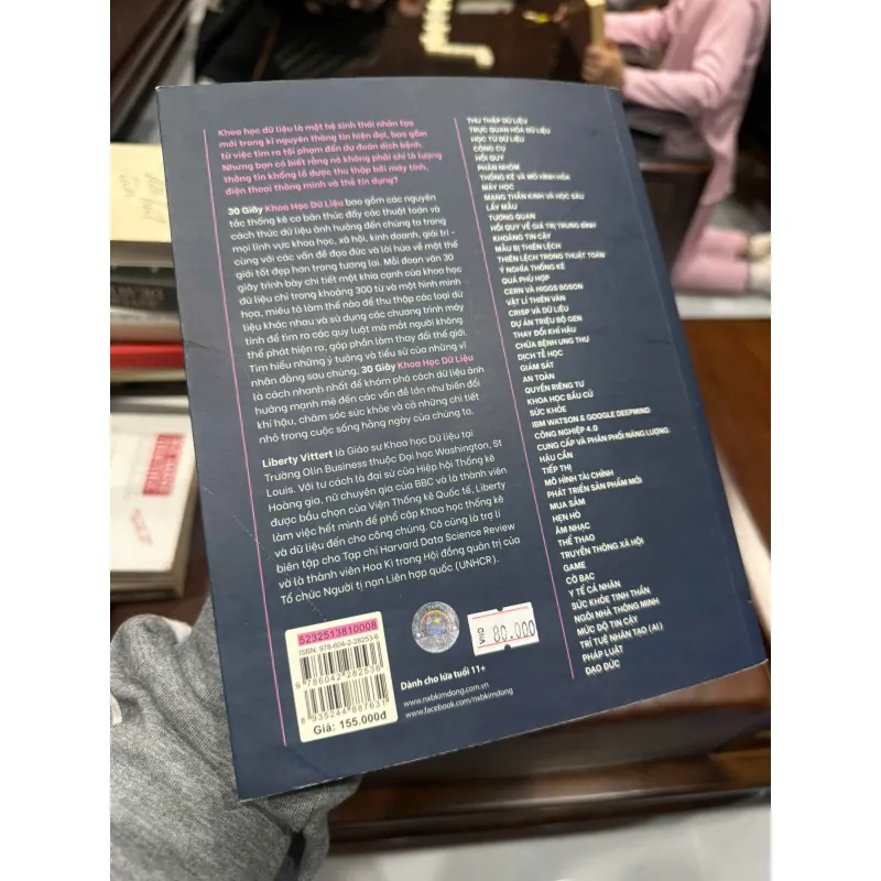 30 Giây Khoa Học Dữ Liệu – Liberty Vittert- K2 996339