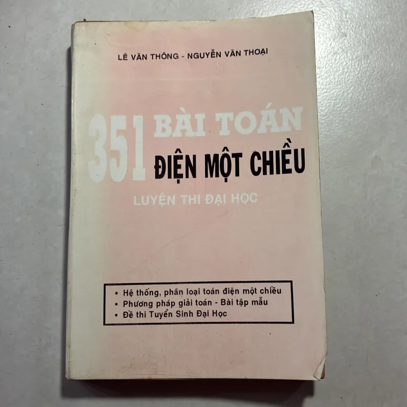 351 bài toán điện một chiều - Lê Văn Thông 745163