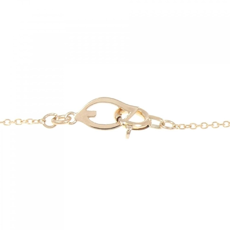 K18PG Rose Diamond Necklace 0.03CT - Hàng hiệu Authentic 856869