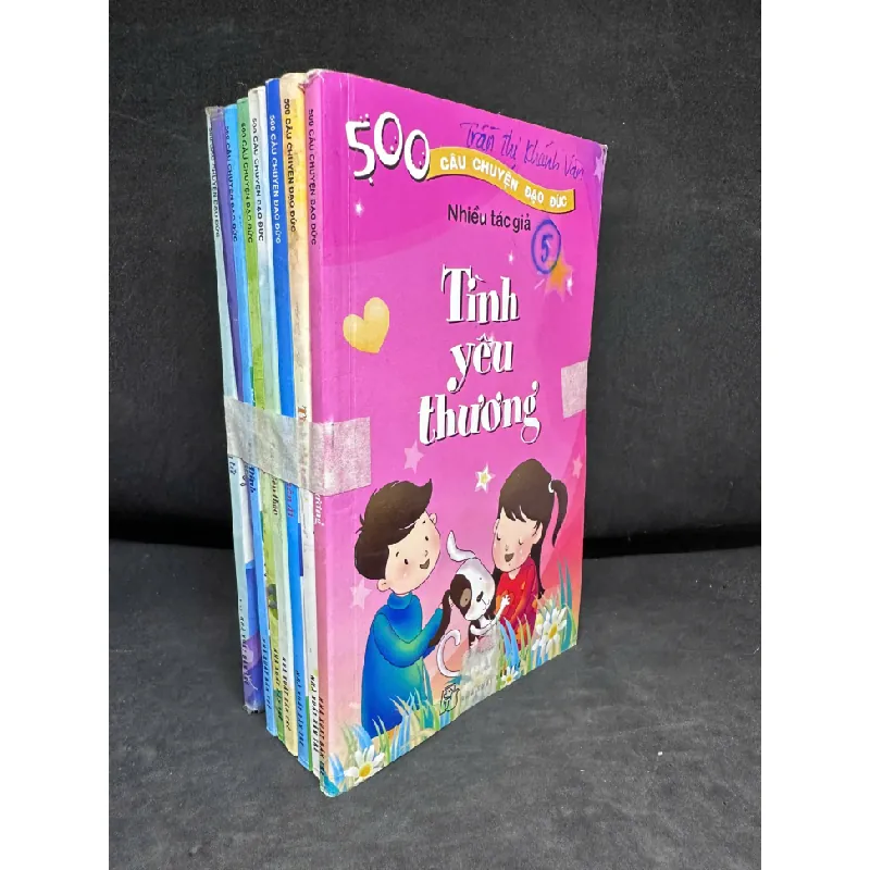 [Phiên Chợ Sách Cũ] Combo 8 cuốn 500 Câu Chuyện Đạo Đức - H1809 SBM Blogmeo 281125 709823