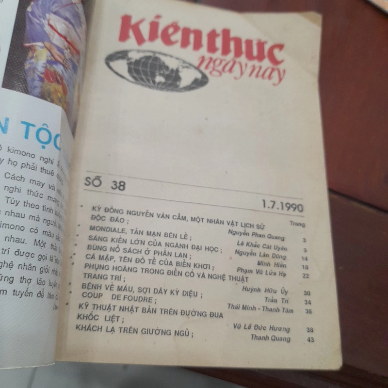 KIẾN THỨC NGÀY NAY số 38 ngày 1.7.1990 498289
