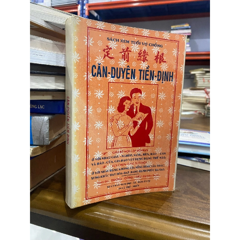 CĂN DUYÊN TIỀN ĐỊNH - DƯƠNG CÔNG HẦU ( SÁCH IN KÉO LỤA ) 119848