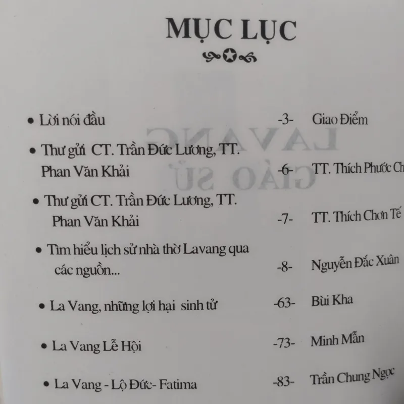 La Vang Giáo Sử" (Lịch sử La Vang) 573967
