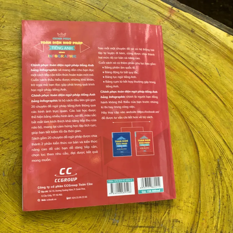 CHINH PHỤC TOÀN DIỆN NGỮ PHÁP TIẾNG ANH BẰNG INFOGRAPHIC- full 2 tập-nhóm tác giả 737172