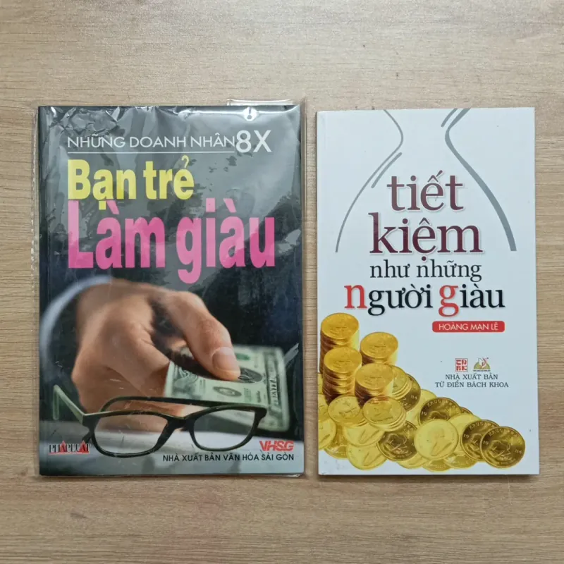 2 quyển sách Bạn trẻ làm giàu & Tiết kiệm như những người giàu 971420