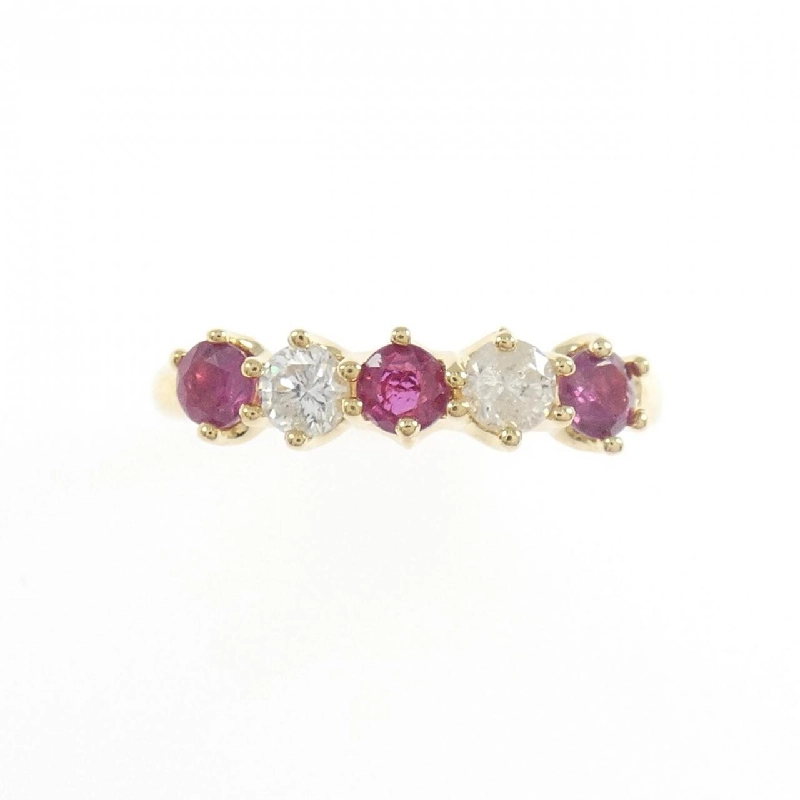 Nhẫn Ruby K18YG 0.38CT - Hàng hiệu Chính hãng 852790