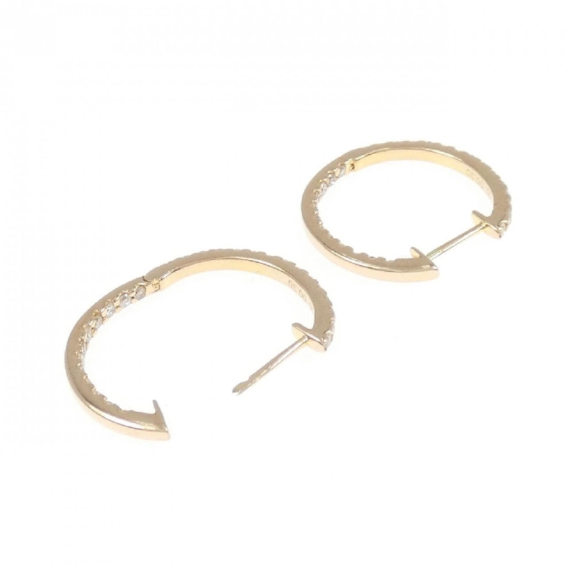 Bông tai hoop kim cương 750PG 0.60CT - Hàng hiệu Authentic 868590