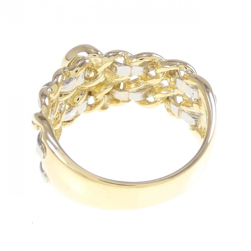 Nhẫn kim cương K18YG/PT900 0.449CT 668438