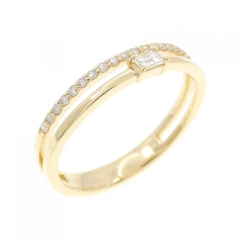 【Sản phẩm mới】Nhẫn kim cương K18YG 0.17CT 668679