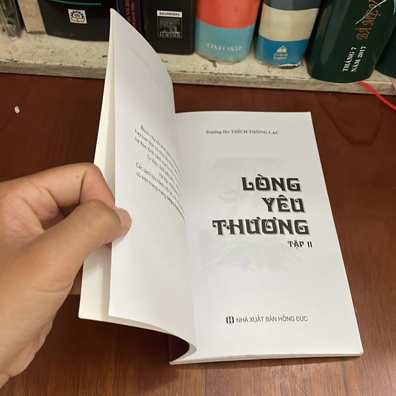 II Sách Ấn Tống: Lòng Yêu Thương (Tập 2) - Trưởng Lão Thích Thông Lạc - 2018 534087