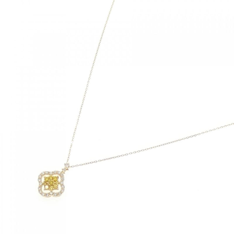 Dây chuyền kim cương K18YG 0.16CT - Hàng hiệu Chính hãng 857463
