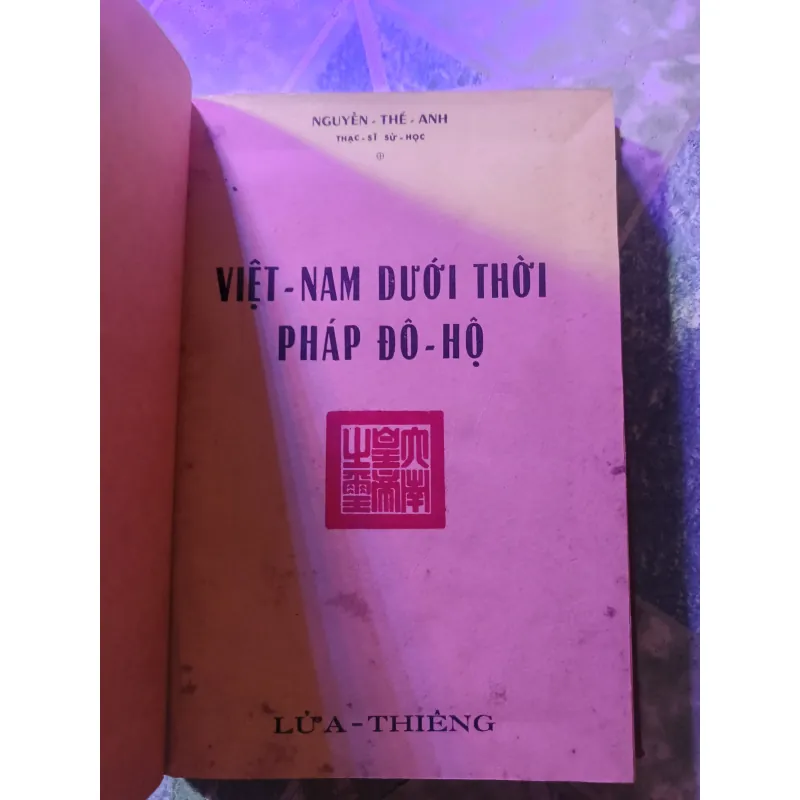 Việt Nam dưới thời Pháp đô hộ - Nguyễn Thế Anh 1046660