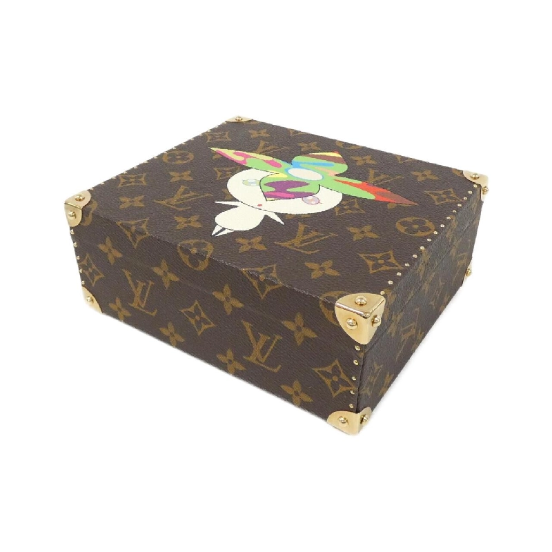 【Vintage】Louis Vuitton Monogram (Murakami) Hard Case Flower Batman M92475 Túi 619628