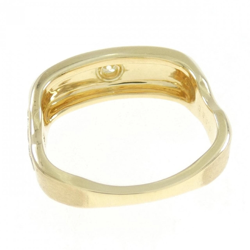 Nhẫn kim cương K18YG/K18WG 0.088CT 673396