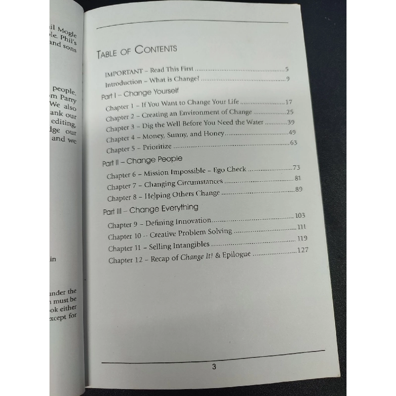 Change It! mới 80% ố nhẹ HCM1406 Dr. Bill Quain - Doug Price SÁCH NGOẠI VĂN 923901