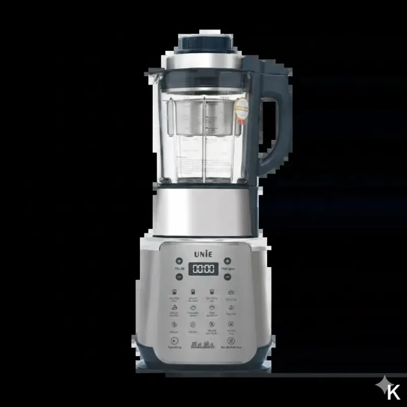 🛡️ Máy làm sữa hạt UNIE V9S – Cối thủy tinh chịu nhiệt, bền bỉ, dễ vệ sinh 783467