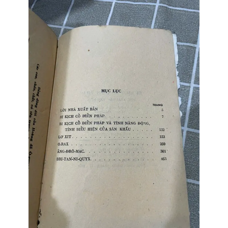 BI KỊCH CỔ ĐIỂN PHÁP - HOÀNG HỮU ĐẢN 556966