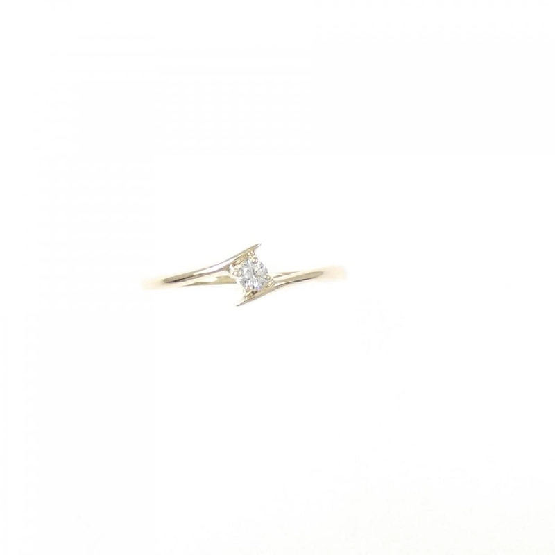 Nhẫn hồng ngọc K10YG 0.03CT 666302