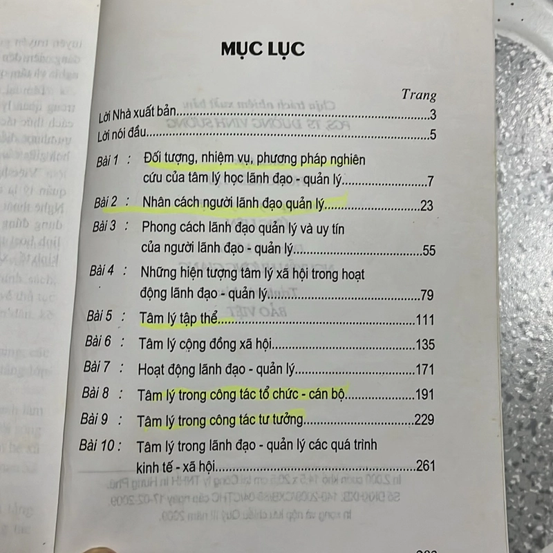 Tâm lý học lãnh đạo vac quản lý - Học viện chính trị 499840