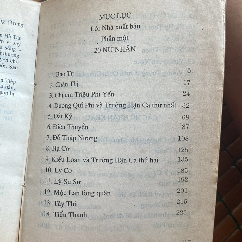 CÁC NỮ NHÂN TRUNG QUỐC (XB 1997) 518179