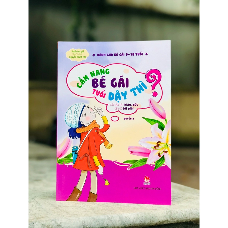 Sách giáo dục giới tính - Cẩm nang bé gái tuổi dậy thì (2 tập) 536243