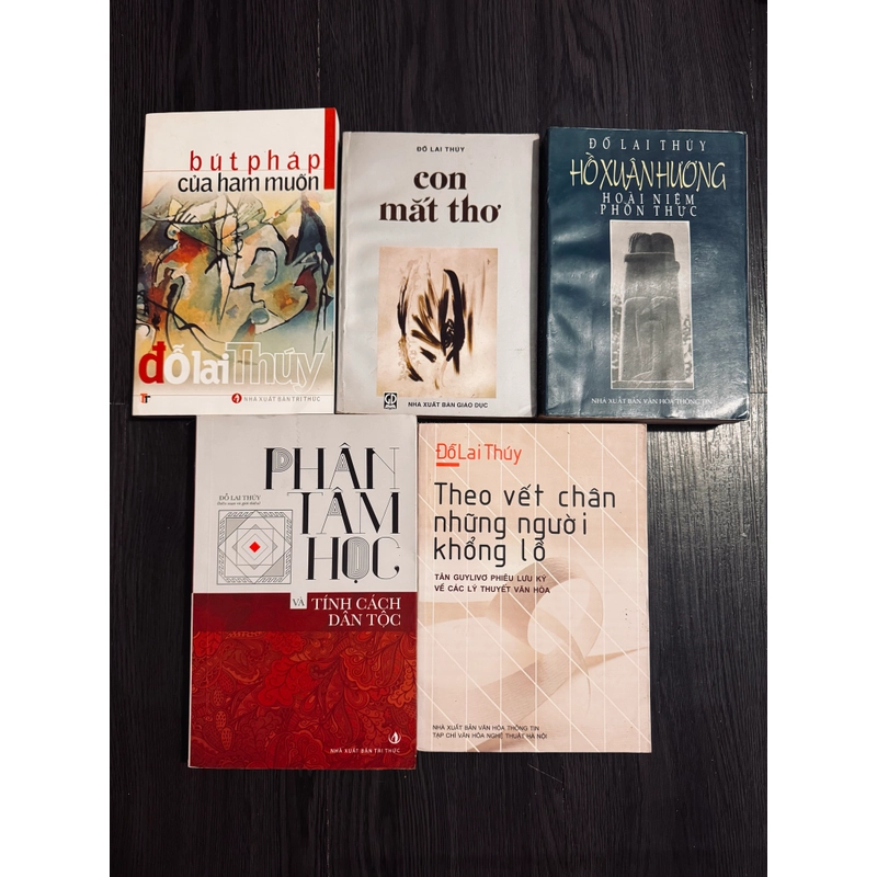 Combo 6 tác phẩm của Đỗ Lai Thuý (xem thêm ở mô tả) 544311