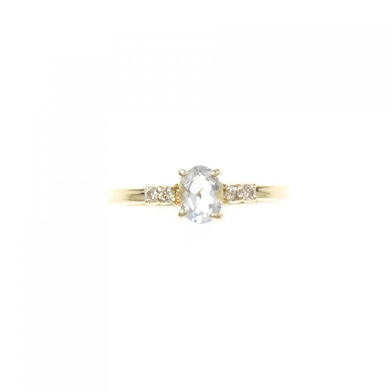 Nhẫn Aquamarine K18YG - Hàng hiệu Chính hãng 850843