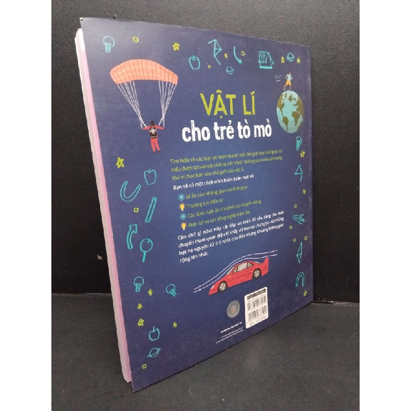 Vật lí cho trẻ tò mò Laura Baker mới 70% bẩn bìa, ố nhẹ, tróc bìa, tróc gáy 2020 HCM.ASB0611 354375