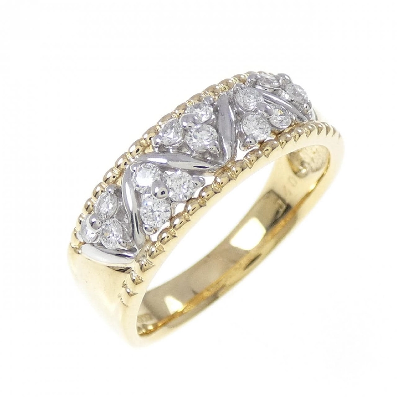 Nhẫn kim cương K18YG/PT900 0.40CT - Hàng hiệu Chính hãng 847969