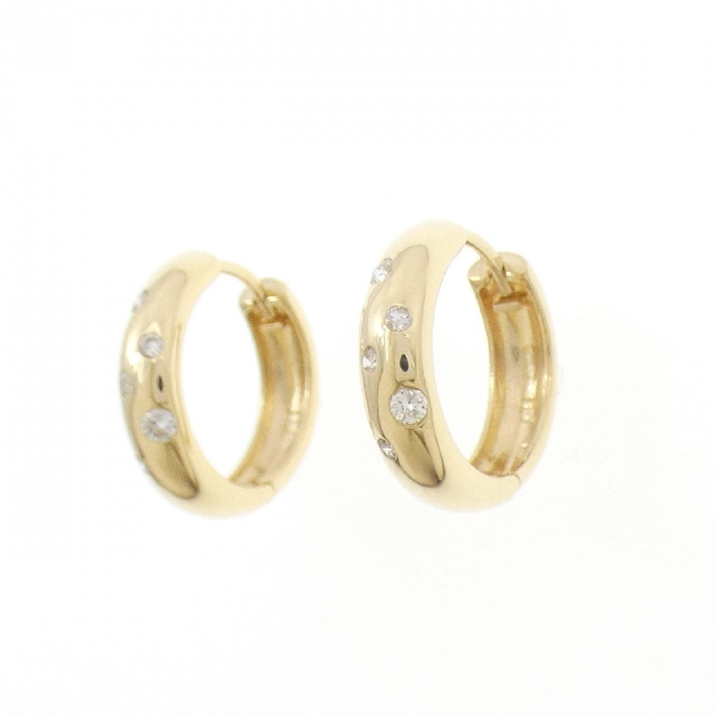 K18YG Bông tai kim cương 0.2CT - Hàng hiệu Chính hãng 866975