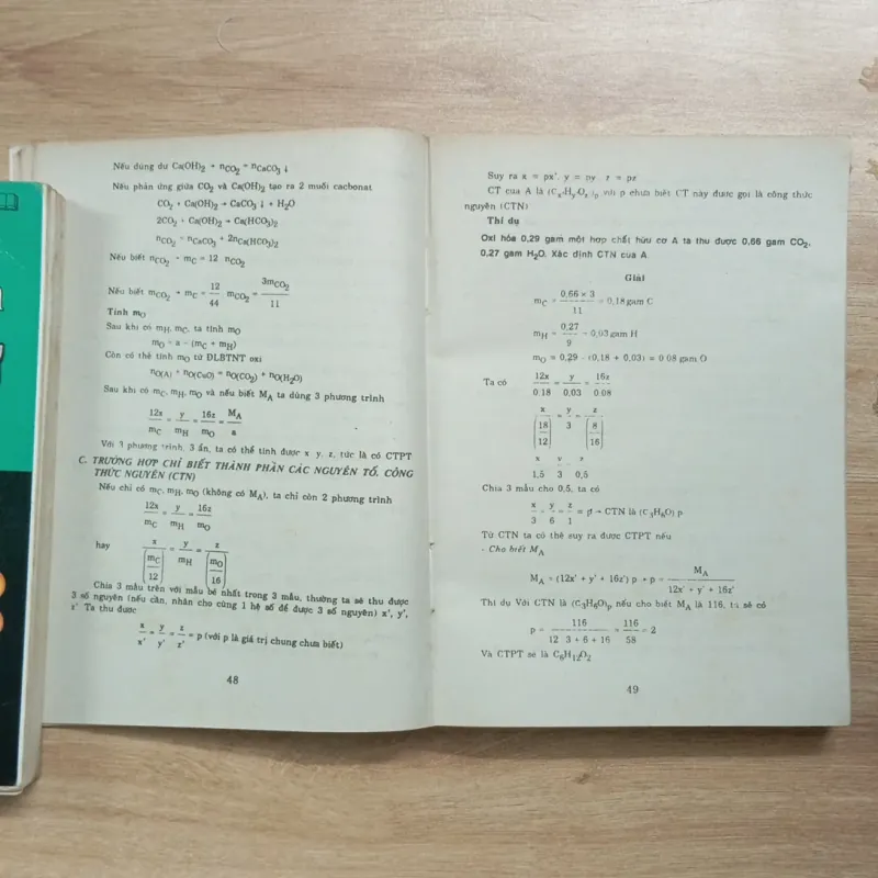 Hai quyển Phương Pháp Giải Toán Hóa Học - Năm 1999 925804
