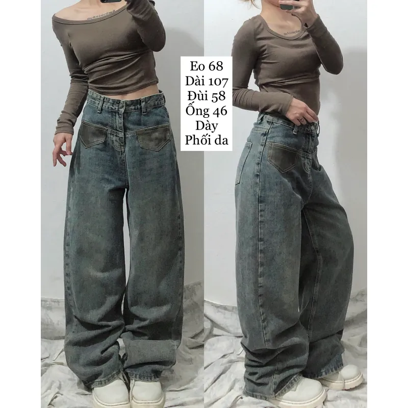 Quần jeans suông  999834