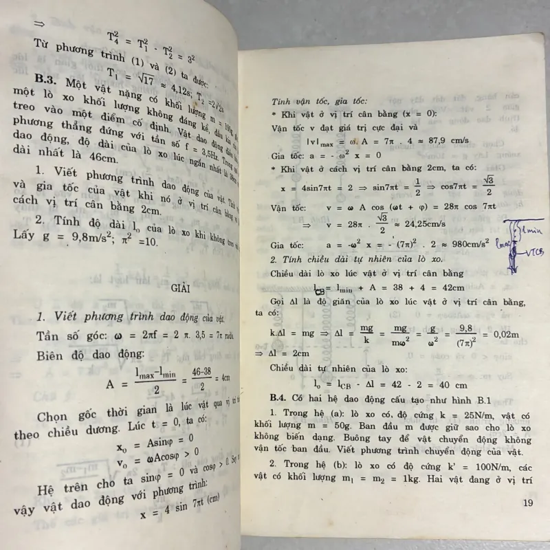 Những bài tập vật lý Cơ bản - Hay và khó  784058