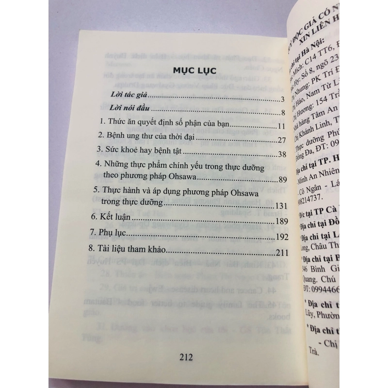 PHƯƠNG PHÁP THỰC DƯỠNG OHSAWA  - 215 trang, nxb: 2024 363228