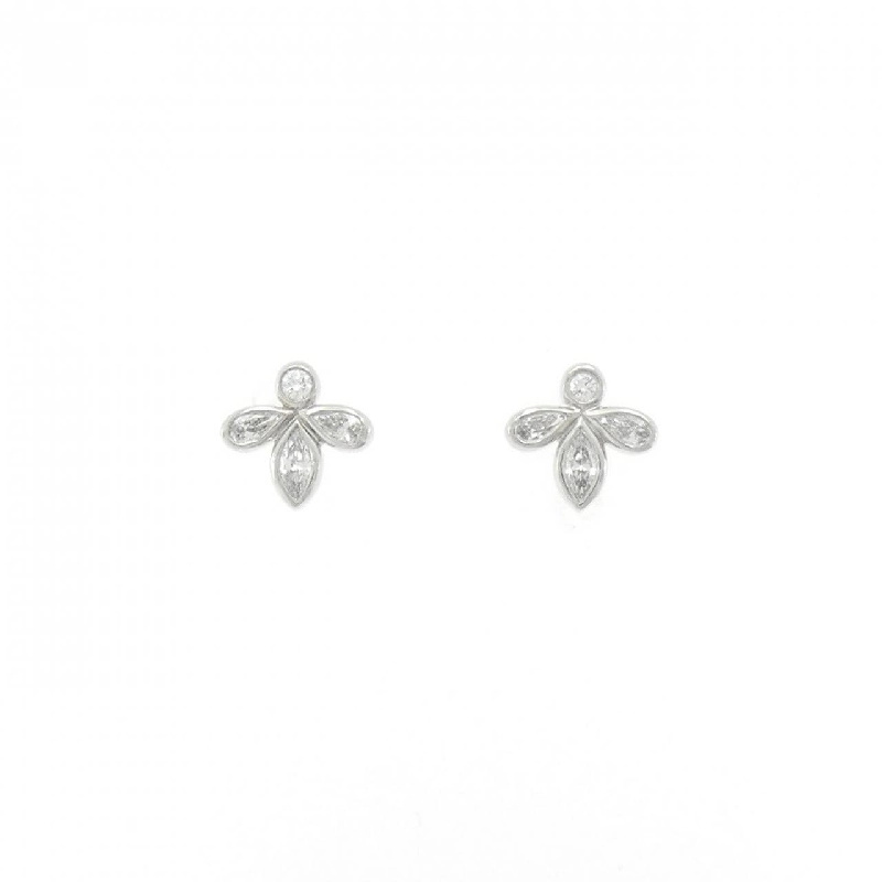 Bông tai mini Fleur de Lis Tiffany - Hàng hiệu Authentic 845084