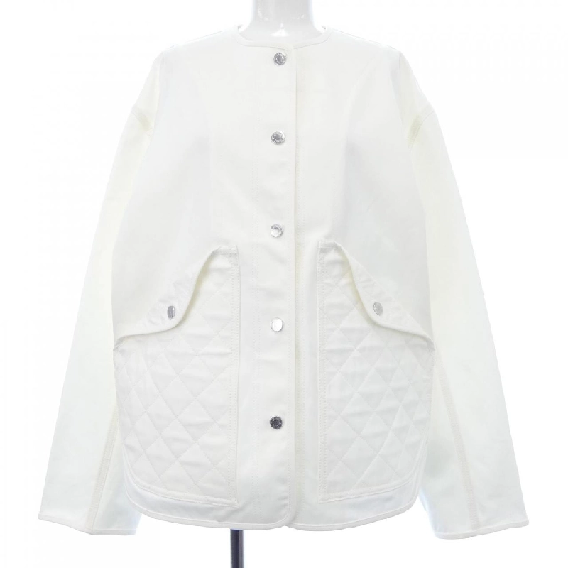 【Khuyến mãi】Áo khoác không cổ HERMES 637058