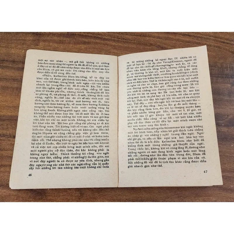 Tiểu thuyết DANH DỰ ĐÃ MẤT CỦA KATHARINA BLUM - Heinrich Böll (Nobel Văn chương 1972)  732038