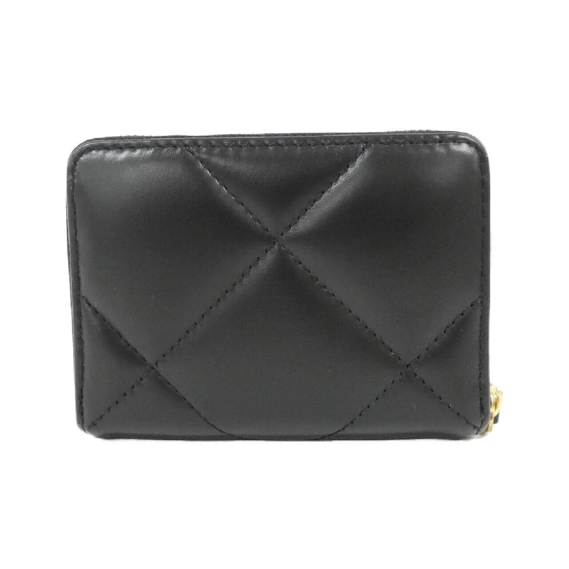 【Sản phẩm mới】Tory Burch KIRA DIAMOND QUILT SMALL ZIP AROUND WALL 159791 Ví đựng tiền xu 621870