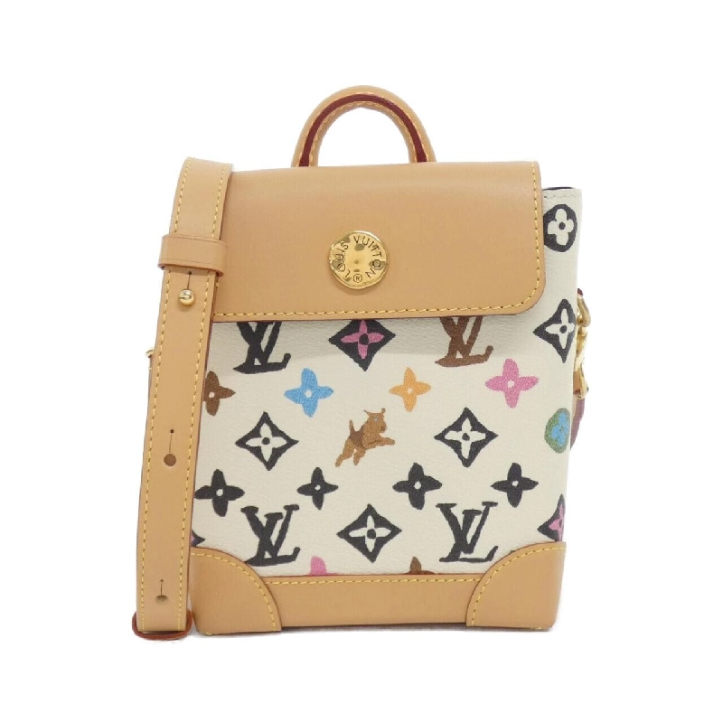 Túi xách vai Louis Vuitton Monogram Claggy Nano Steamer M83429 608815